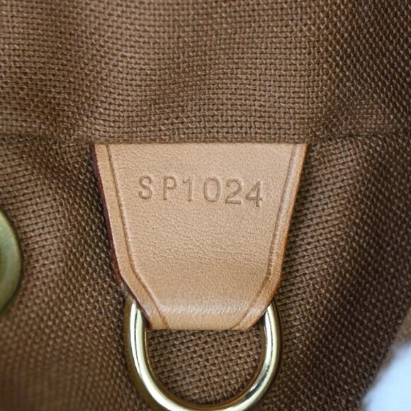 LOUIS VUITTON Montsouris MM Backpack Bag Monogram Leather Brown M51136 79FC054 - Picture 12 of 16